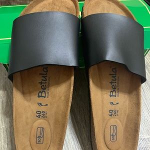 Betula brand slip ons (Birkenstock footbed) 9